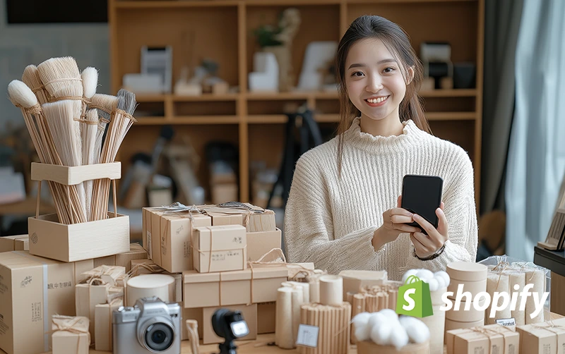 Shopify独立站示意图